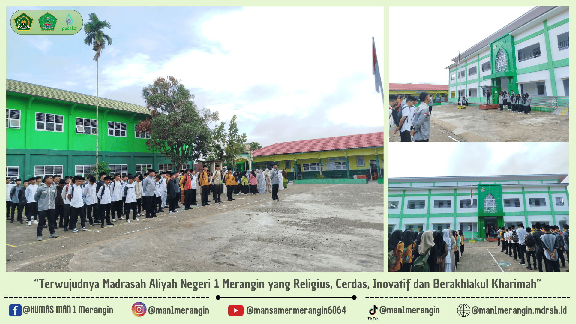 MAN 1 Merangin Laksanakan Kegiatan Pra MATSAMA Tahun 2025 sebagai Awal Pengenalan Lingkungan Madrasah Pada Peserta Didik Baru