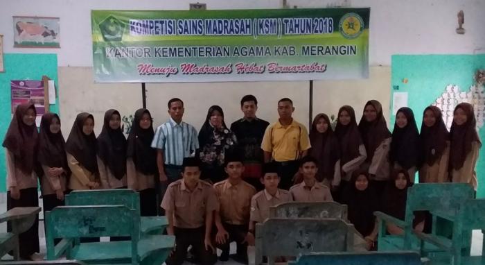 MAN 1 MERANGIN MENGIKUTI KSM TINGKAT KABUPATEN MERANGIN