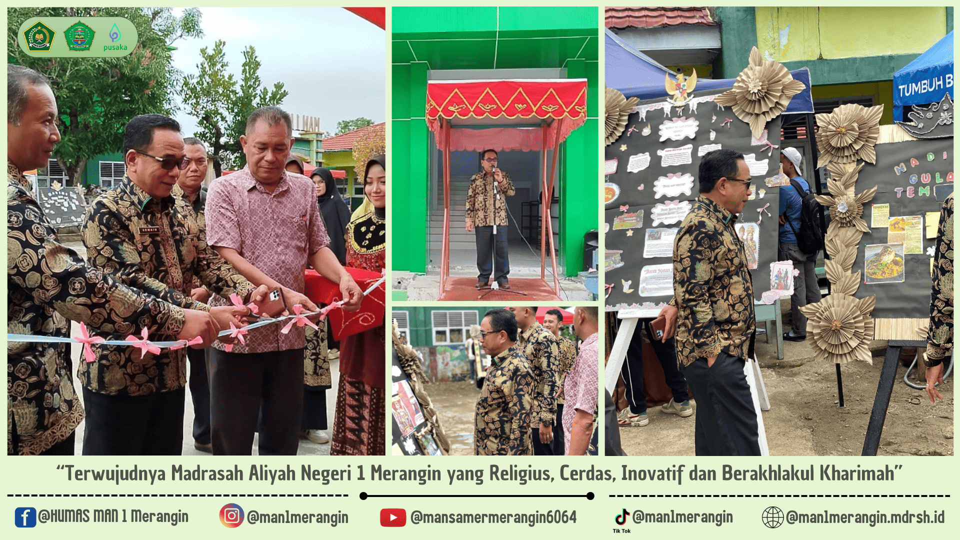 Melestarikan Budaya dan Menanamkan Jiwa Kewirausahaan Melalui P5RA MAN 1 Merangin