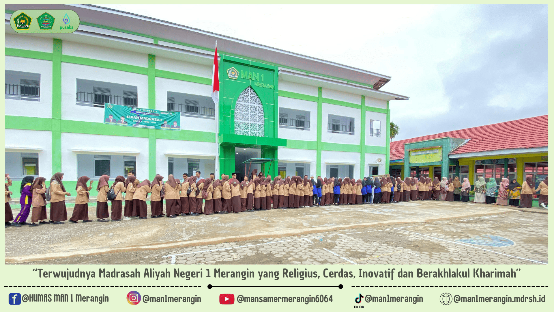 MAN 1 Merangin Gelar Halal Bihalal, Tandai Awal Pembelajaran Pasca-Libur Idul Fitri 1446 H