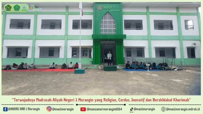 Kultum Jumat : Rohis An-Najah MAN 1 Merangin Adakan Kegiatan Rutin Bersama Kelas XI PAI 1