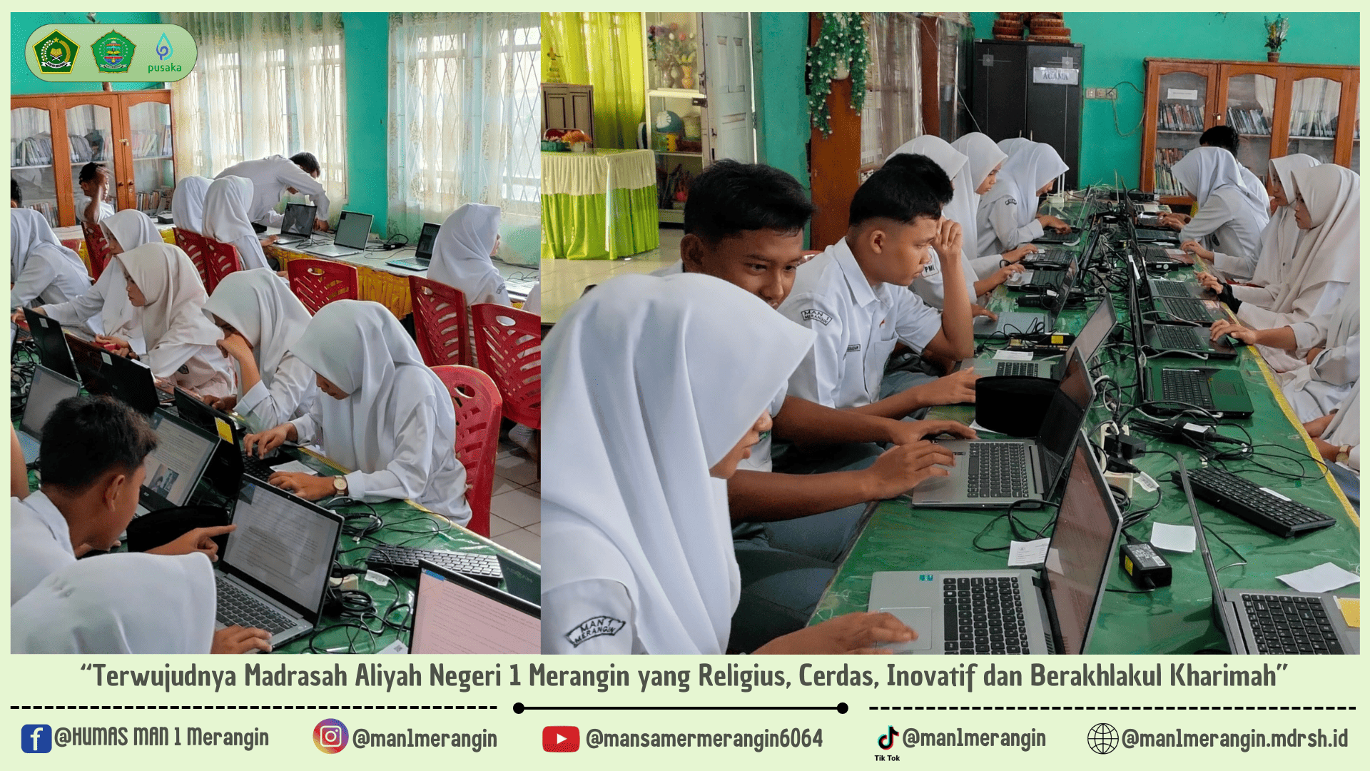 Dua Hari ANBK MAN 1 Merangin : Langkah Menuju Madrasah Bermutu