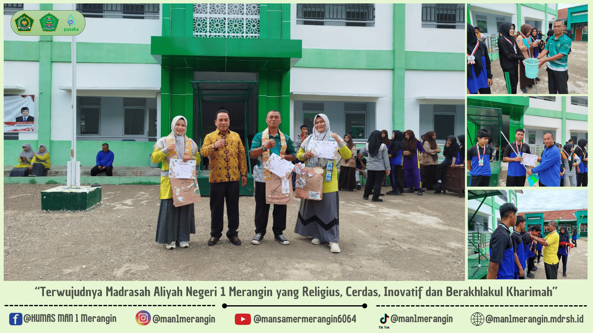 OSIM MAN 1 Merangin Umumkan Pemenang Lomba Perayaan HUT RI ke-80