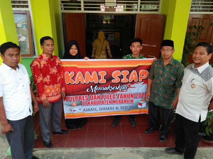MAN 1 MERANGIN SIAP SUKSESKAN PEMILU 2019