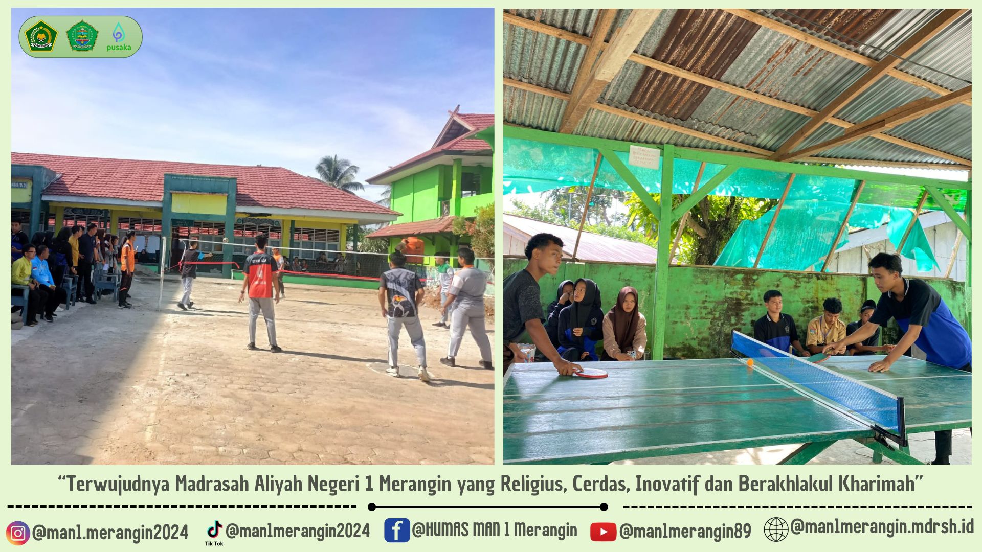 Class Meeting Sebagai Ajang Healing Gen Z : Pembukaan Class Meeting Semester Ganjil 2024/2025 MAN 1 Merangin