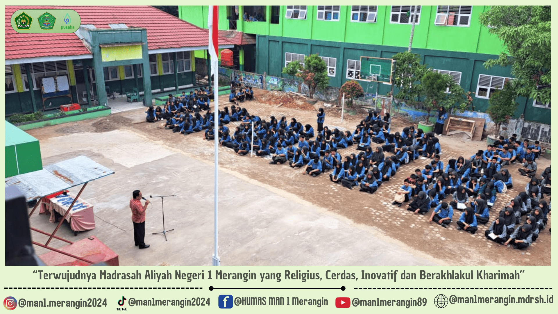 Penutupan Classmeeting Semester Ganjil MAN 1 Merangin: Ajang Kreativitas dan Sportivitas Siswa