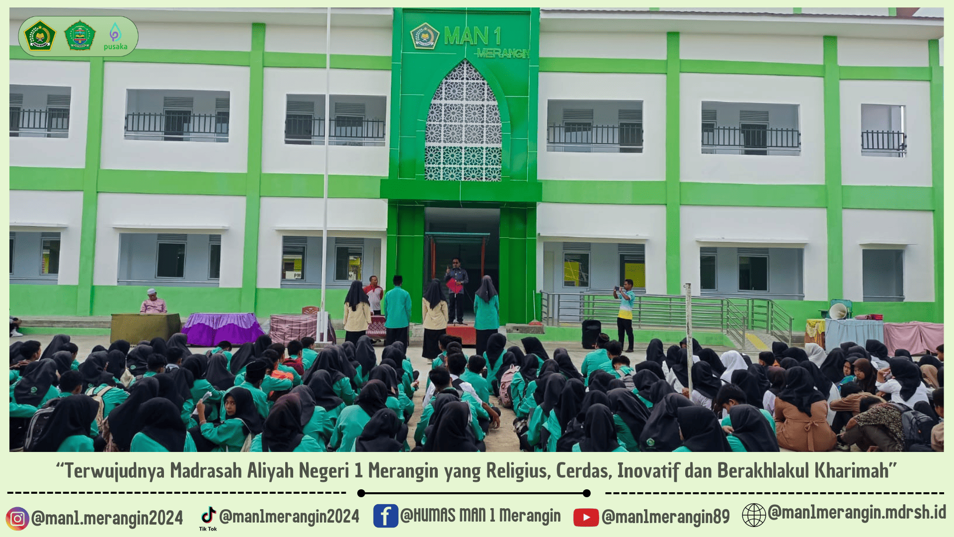 Libur Telah Tiba !!! : MAN 1 Merangin Beri Penghargaan Bagi Prestasi Siswa di Pembagian Rapor Semester Ganjil TP.2024-2025