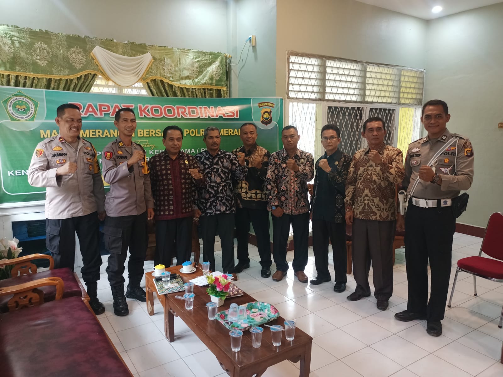Rapat Koordinasi : Pemantapan Kerjasama MAN 1 Merangin Bersama Polres Merangin