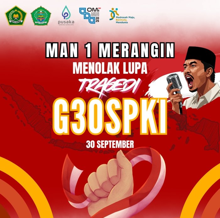Menolak Lupa : MAN 1 Merangin Nonton Bareng Film Peristiwa G 30 S/PKI