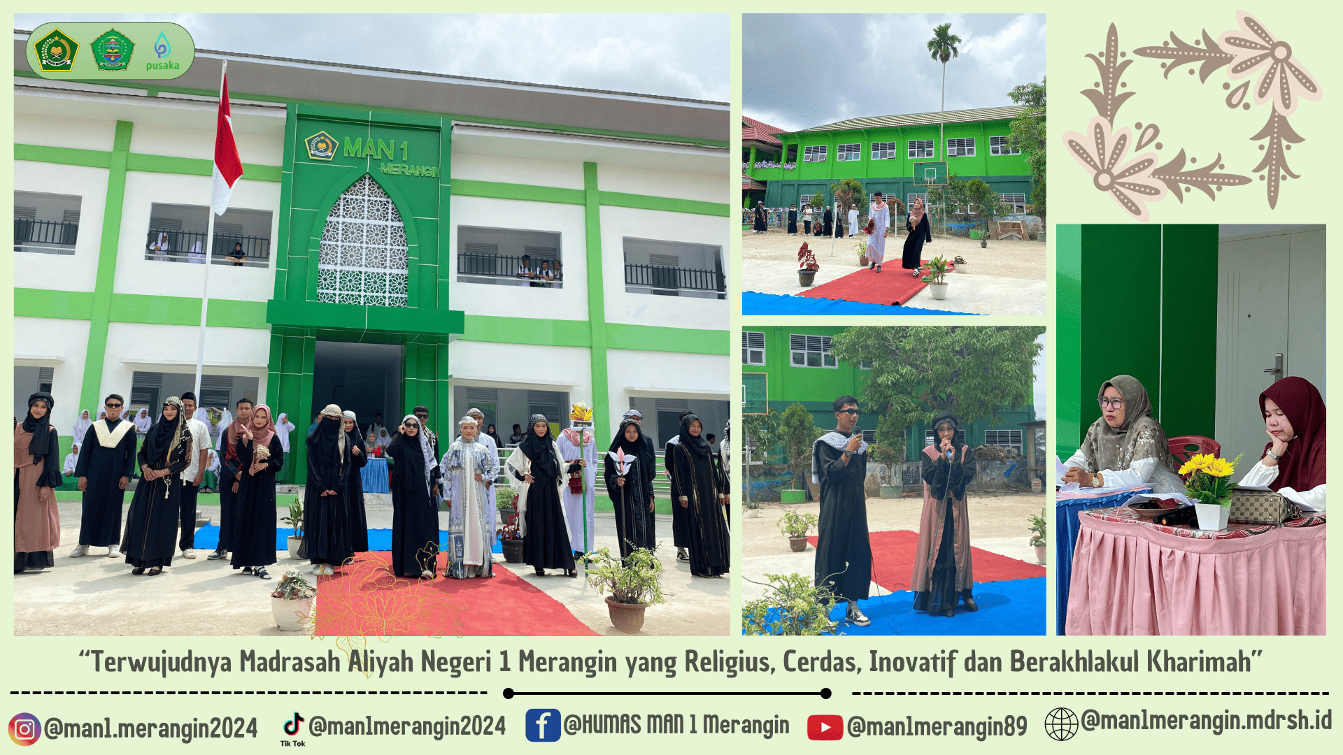 Class Meeting MAN 1 Merangin : Lomba Lagu Daerah dan Ikhwan Akhwat Antar Kelas Tumbuhkan Rasa Cinta Tanah Air dan Membangun Karakter Generasi Muda yang Berbakat dan Religius
