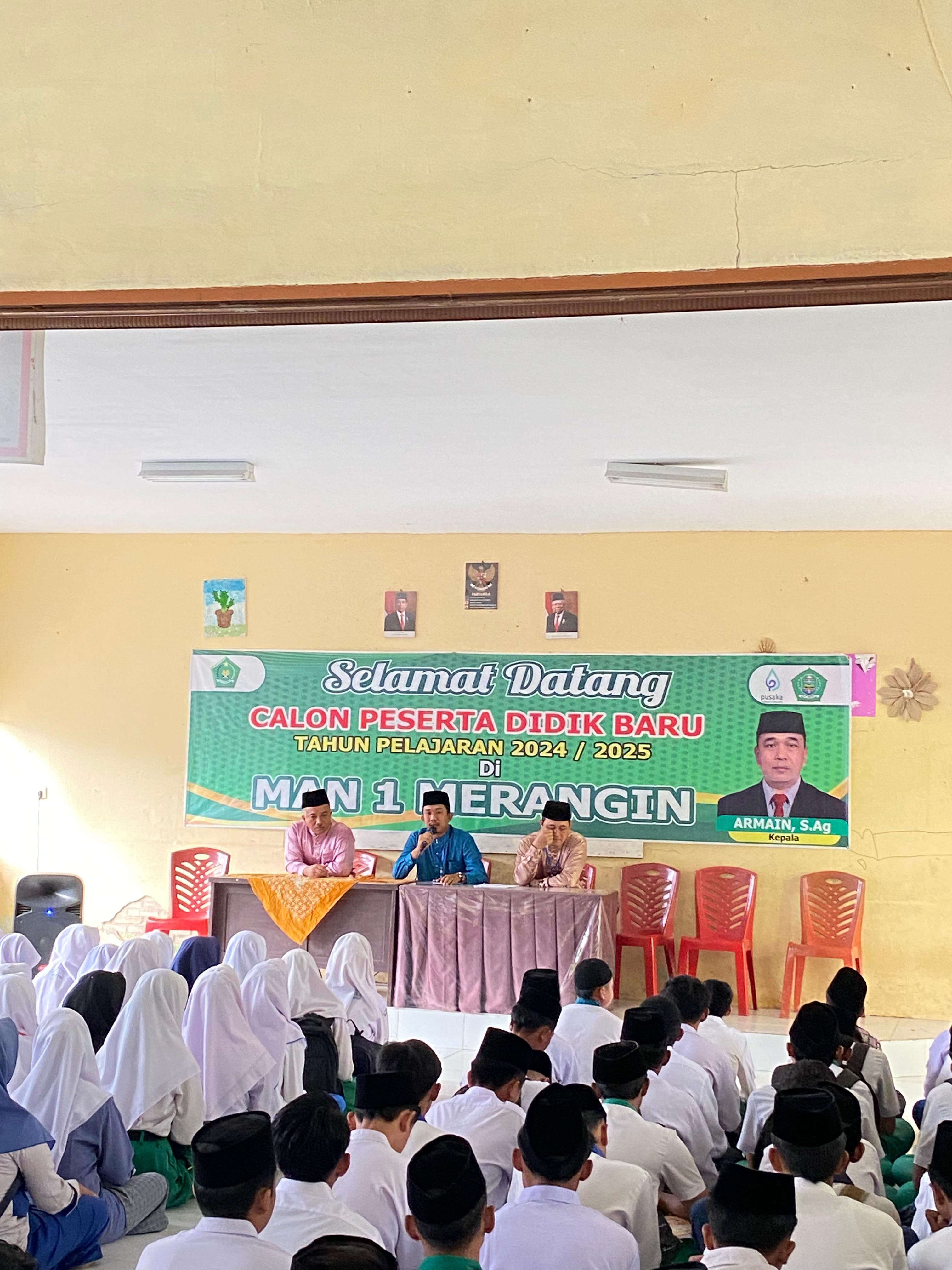 Seleksi PPDB MAN 1 Merangin Tahun Pelajaran 2024/2025