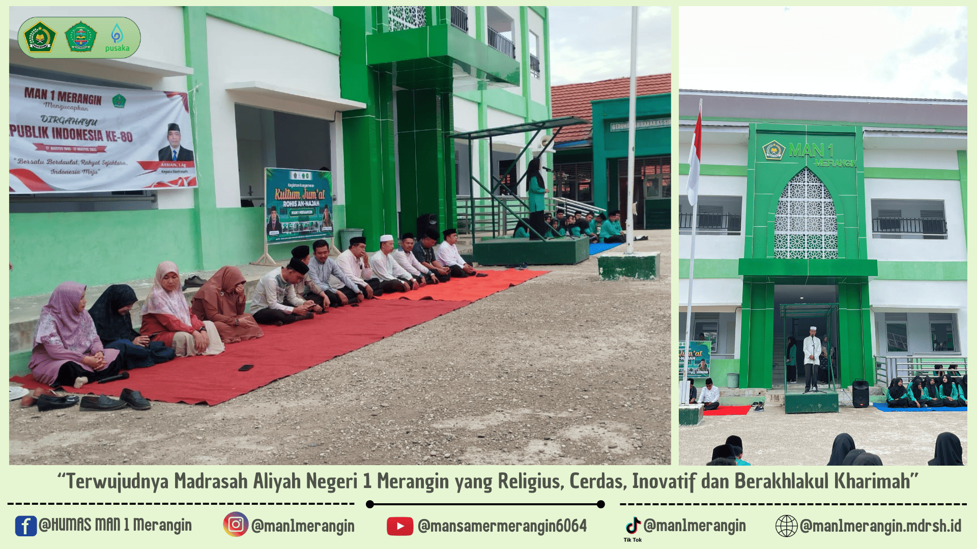 Kultum Rohis An-Najah MAN 1 Merangin Angkat Semangat Kemerdekaan