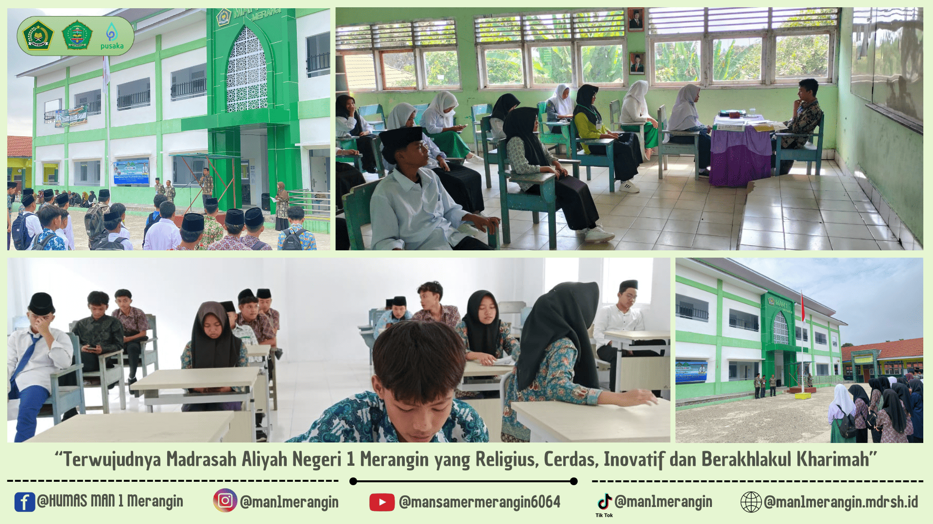 MAN 1 Merangin Sukses Laksanakan Tes Akademik dan Non-Akademik PPDBM 2025