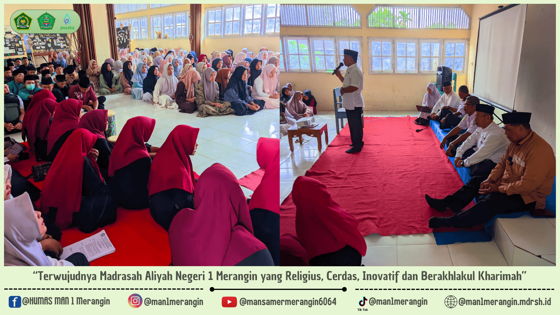 Pesantren Ramadhan MAN 1 Merangin : Tingkatkan Spiritual dan Ilmu, Meraih Kemuliaan Di Ramadhan Penuh Berkah