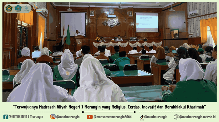 MAN 1 Merangin Hadiri Pengumuman dan Pemberian Hadiah OMI Tingkat Kabupaten Merangin Tahun 2025