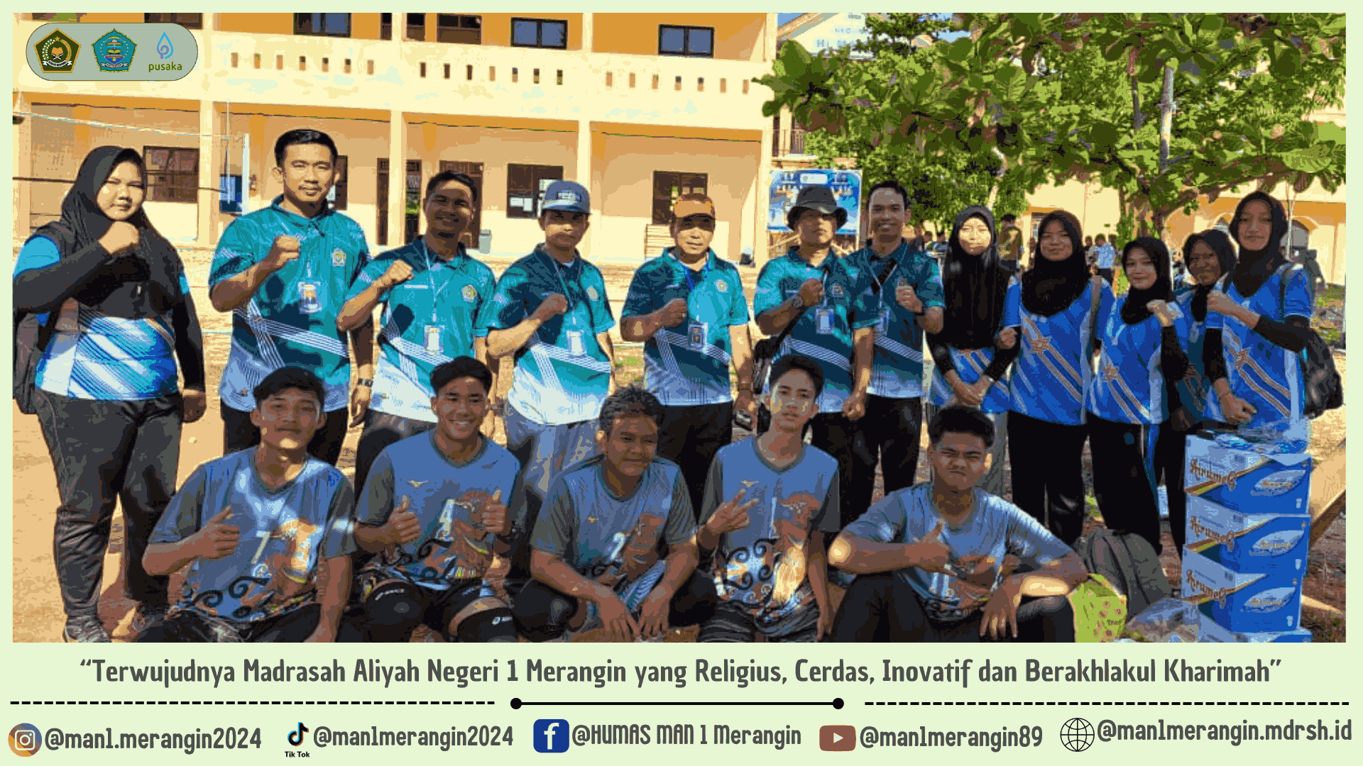 MAN 1 Merangin Berprestasi di HAB Ke-79 Tingkat Kementerian Agama Merangin di MAS Al-Munawwaroh