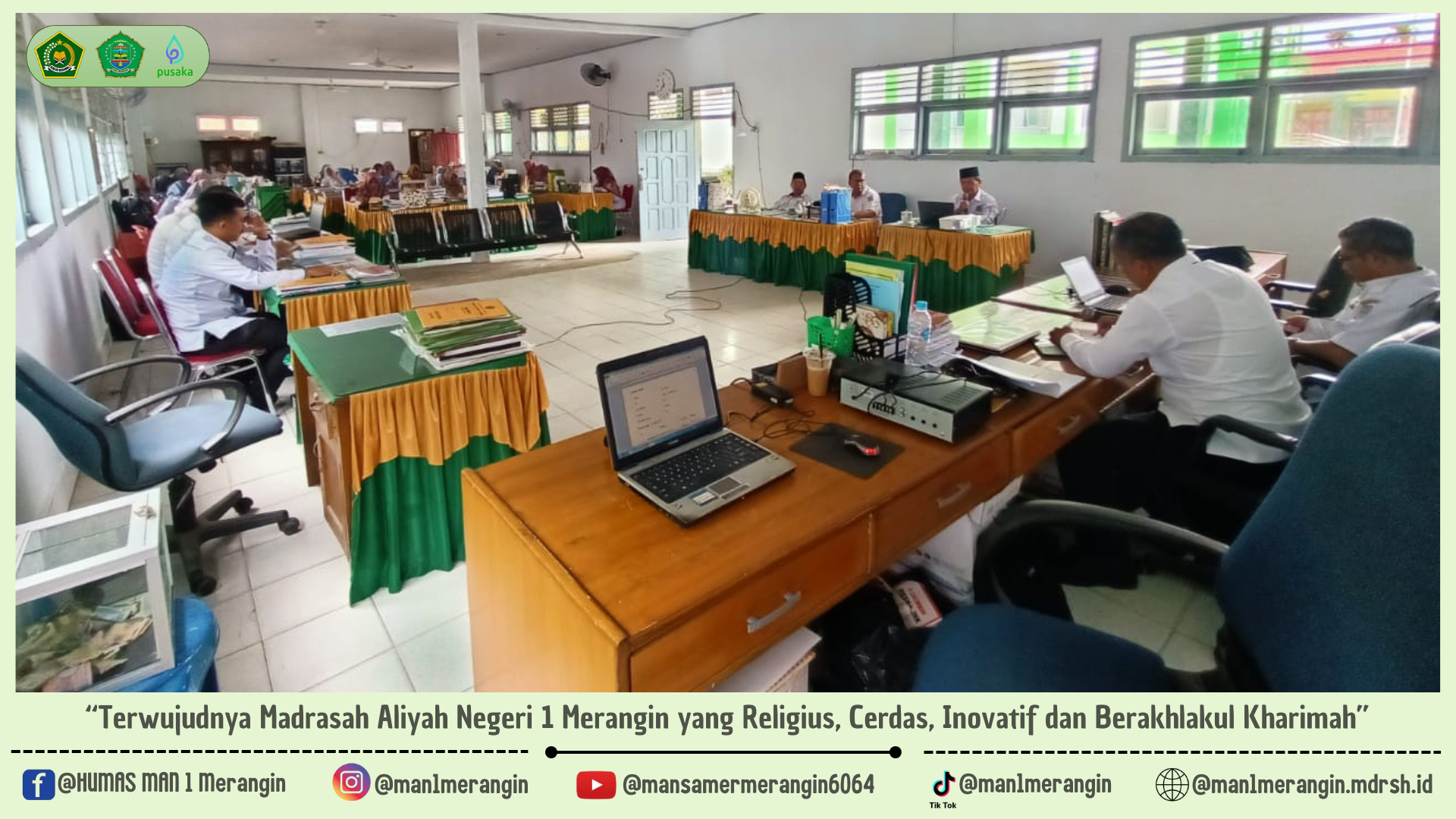 Pembinaan Pengawas Madrasah pada MAN 1 Merangin : Meningkatkan Kualitas Pendidikan dan Pengawasan Dalam Pembelajaran P5P2RA