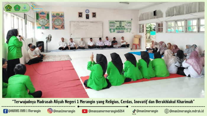 Dari Pengabdian Menjadi Kenangan, Mahasiswa PPL Universitas Merangin Ucapkan Perpisahan di MAN 1 Merangin