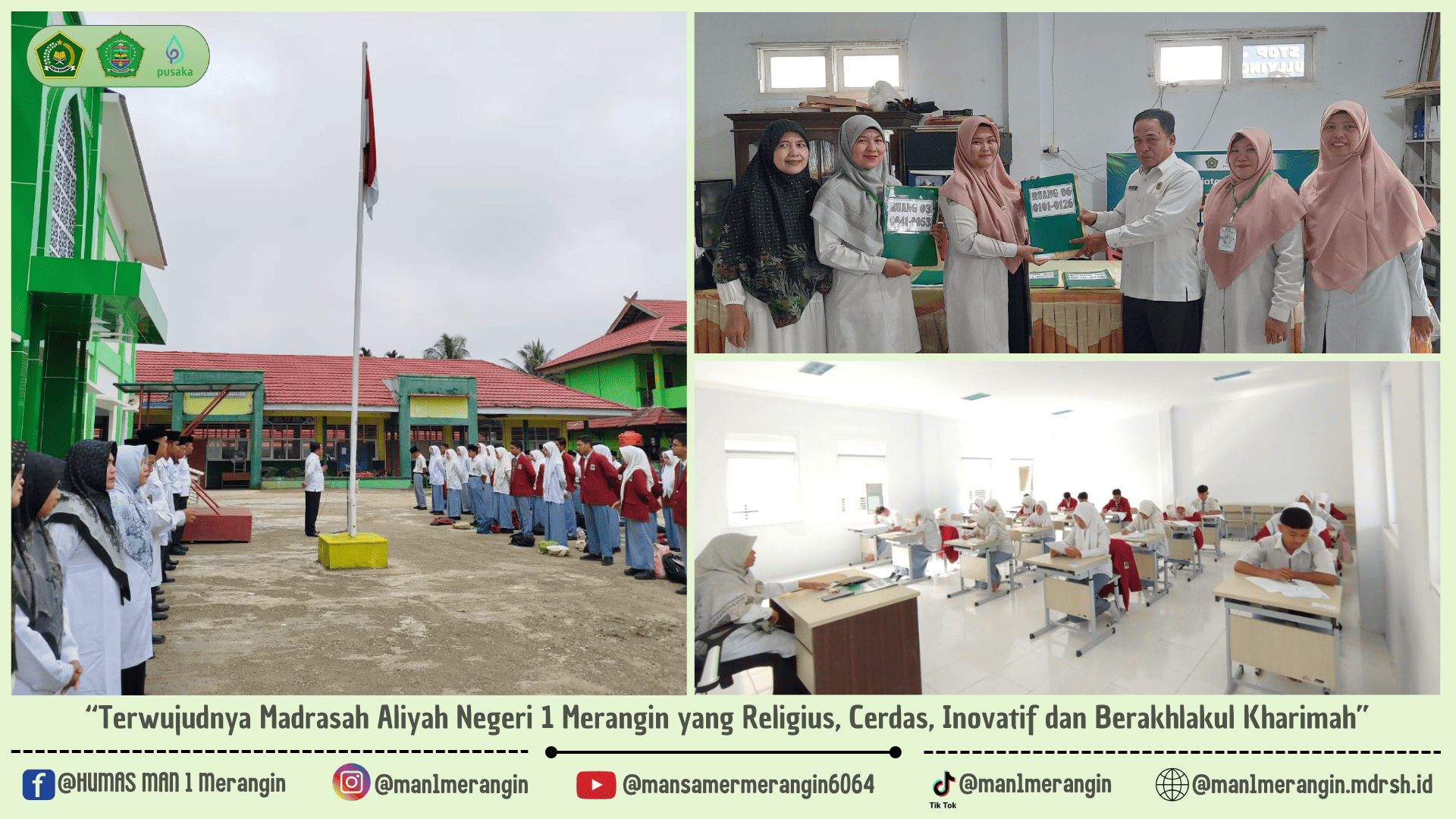 Asesmen Sumatif Akhir Semester Genap Kelas XII TP. 2024-2025 MAN 1 Merangin : Ujian di Bulan Ramadhan, Tetap Tertib dan Lancar!